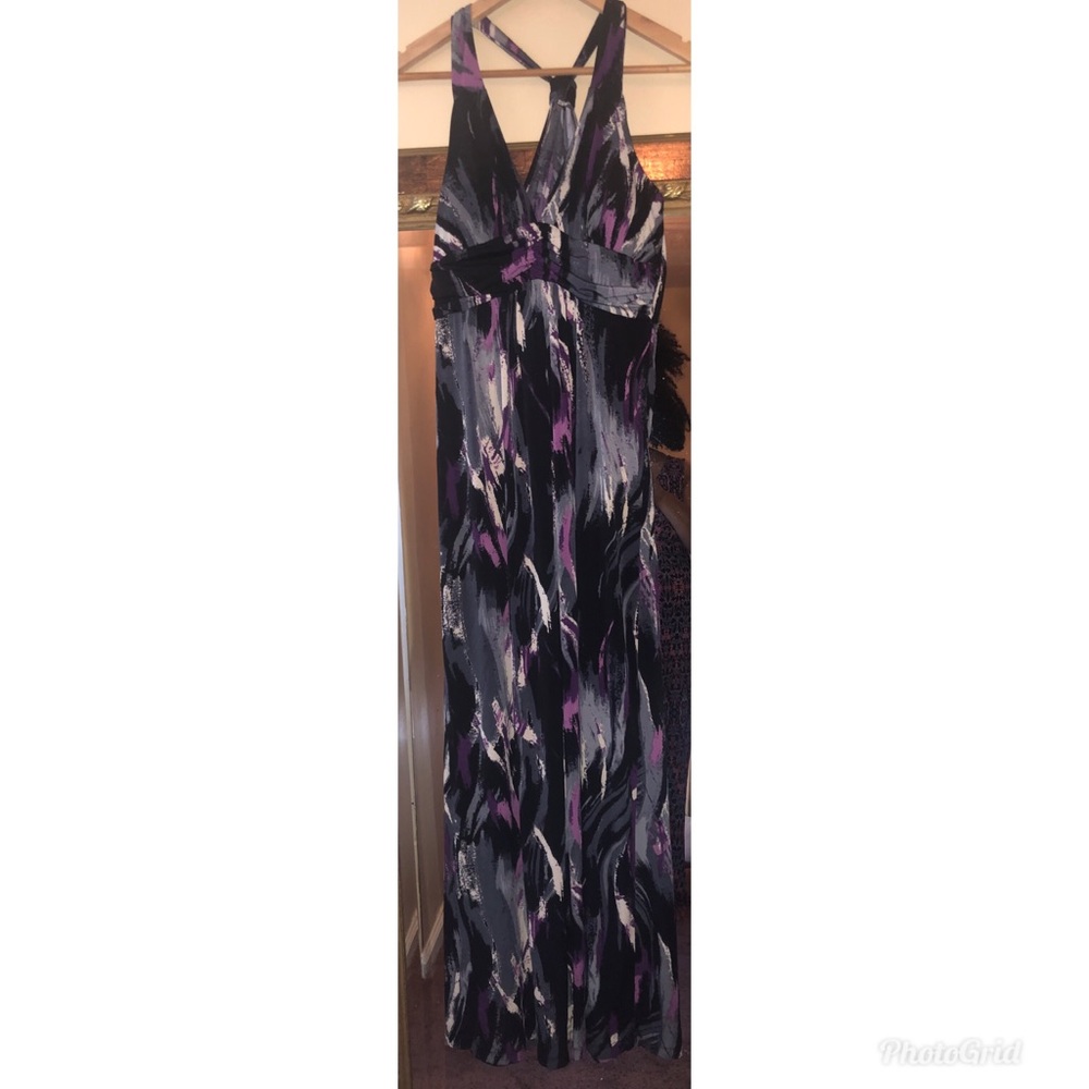 Multi color maxi dress
